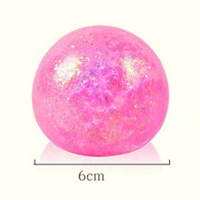 Load image into Gallery viewer, SugarSqueez Squishy Fidget Sugar Stress Ball (1pc) Assorted Colors: Glitter
