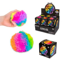 Load image into Gallery viewer, Scrunchems® Furry Sugar Stress Ball Squishy Fidget Toy (1pc)