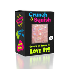 Load image into Gallery viewer, Crunch &amp; Squish Crunchy Squishy Stress Ball Fidget Toy (Color Ships Assorted)