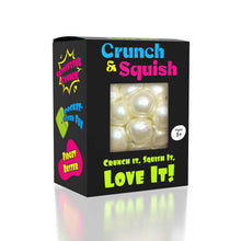 Load image into Gallery viewer, Crunch &amp; Squish Crunchy Squishy Stress Ball Fidget Toy (Color Ships Assorted)