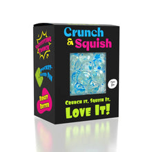 Load image into Gallery viewer, Crunch &amp; Squish Crunchy Squishy Stress Ball Fidget Toy (Color Ships Assorted)
