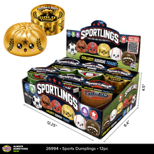 Load image into Gallery viewer, Fun Doh Sports Dumpling Squishy