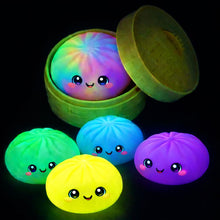 Load image into Gallery viewer, Mystery Squishy Dumpling - Glow in the Dark