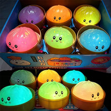 Load image into Gallery viewer, Glow-in-the-Dark Glitter Squishy Dumpling