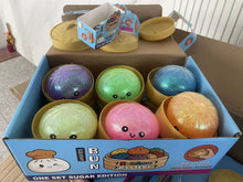 Load image into Gallery viewer, Glow-in-the-Dark Glitter Squishy Dumpling