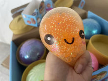 Load image into Gallery viewer, Glow-in-the-Dark Glitter Squishy Dumpling