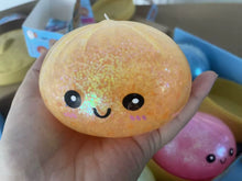 Load image into Gallery viewer, Glow-in-the-Dark Glitter Squishy Dumpling