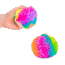 Load image into Gallery viewer, Scrunchems® Furry Sugar Stress Ball Squishy Fidget Toy (1pc)