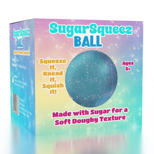 Load image into Gallery viewer, SugarSqueez Squishy Fidget Sugar Stress Ball (1pc) Assorted Colors: Glitter
