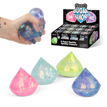 Load image into Gallery viewer, Scrunchems® Sugar Diamonds Squishy Fidget Toy (1pc) Assorted