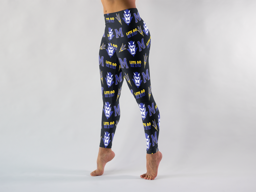 McDonald Blue Devils Leggings